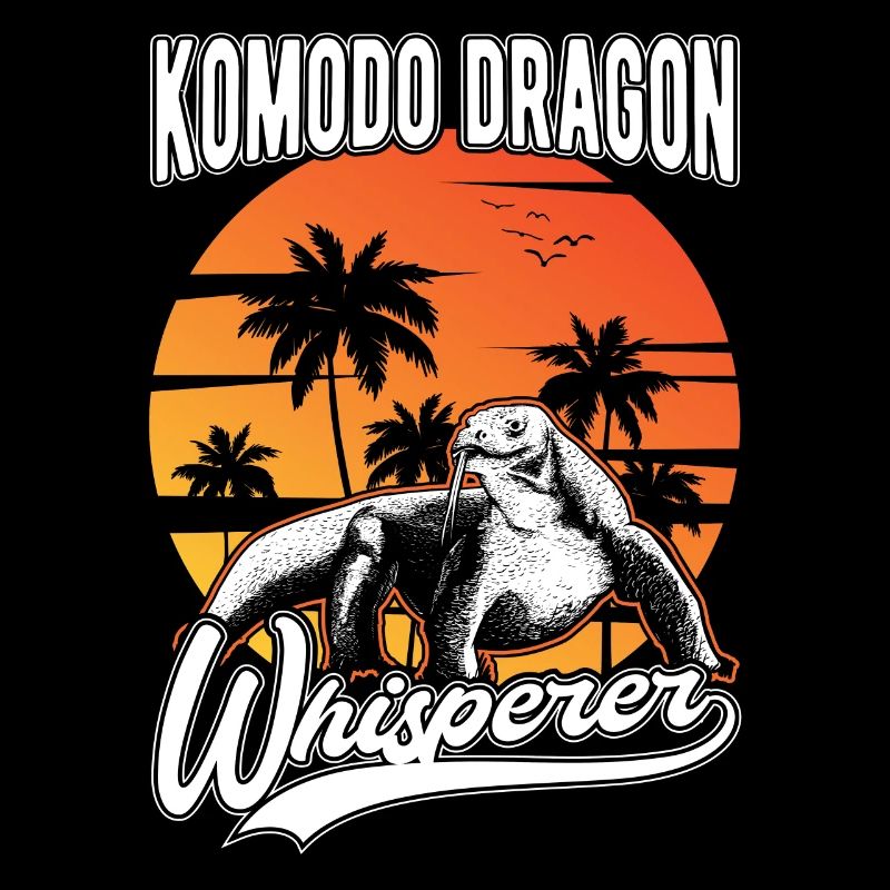 Komodowaran Flüsterer Komodo Dragon Whisperer