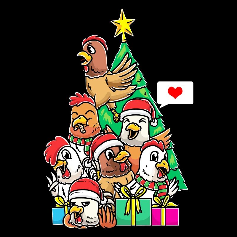 Noël Poulet Éleveur de poulet Élevage de poulet Noël