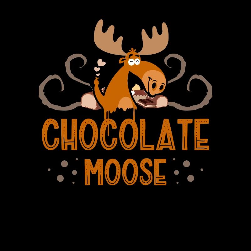 Schokoladen-elch-tier-tier Alces Choco Deer