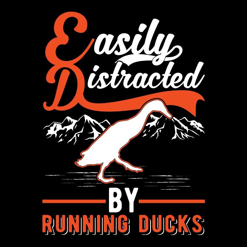 Easily distracted by Running Ducks Laufente