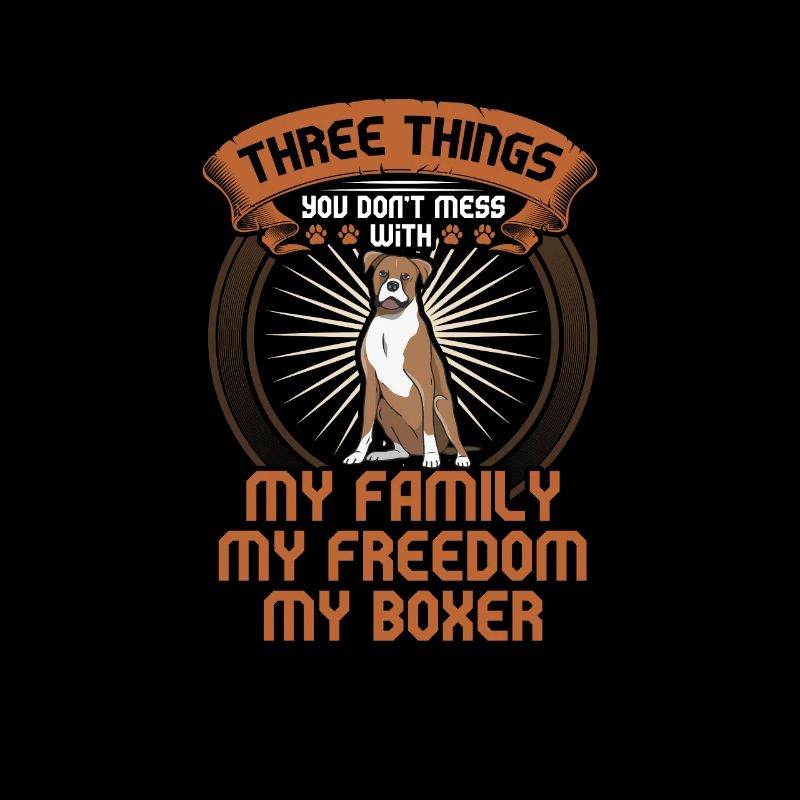 Boxer Hund Hunde Deutscher Boxer Geschenk