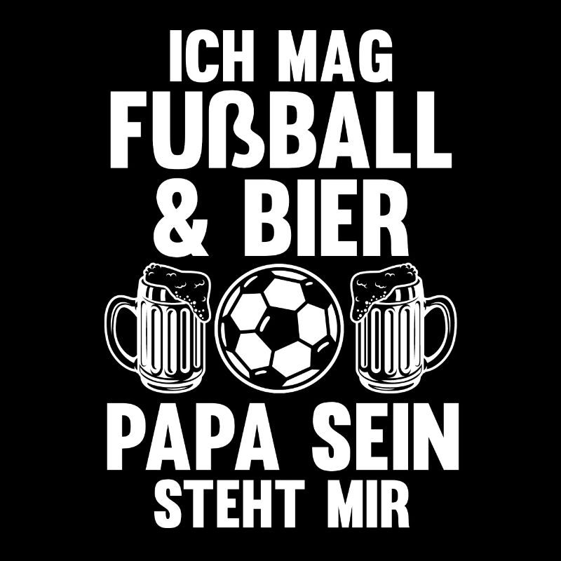 Vater Papi Fußball Bier Papa