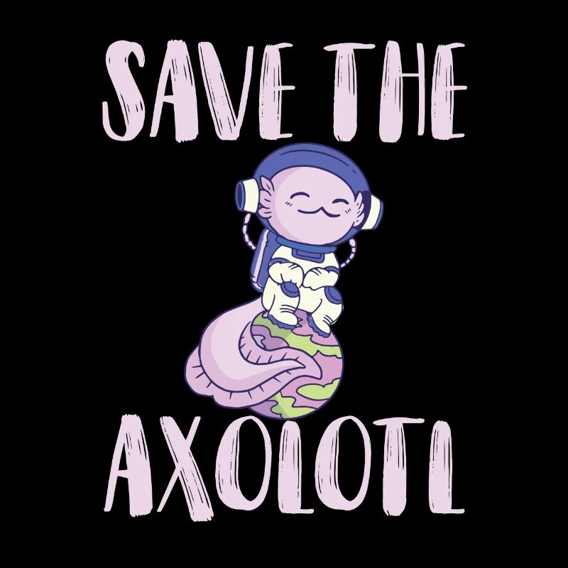 Axolotl Space Earth Solar System Spaceship