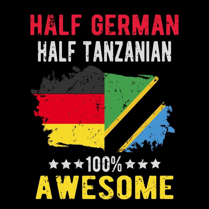 Half German half Tanzanian