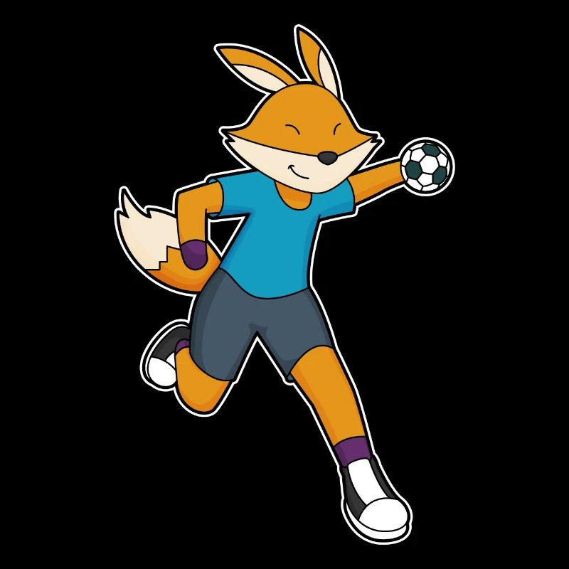 Fuchs Handball Player Handball