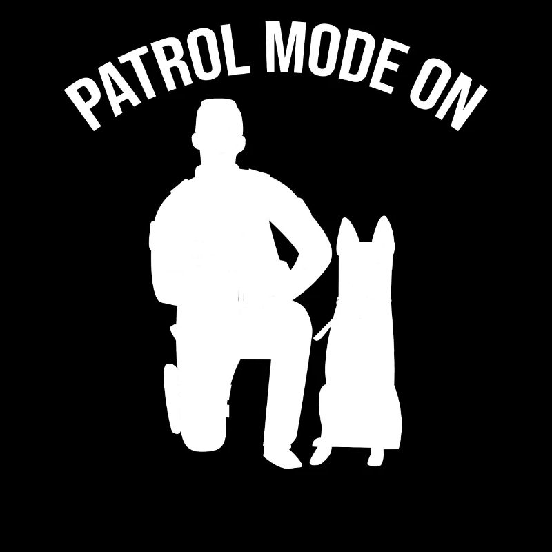 Polizeibeamter Polizeihund