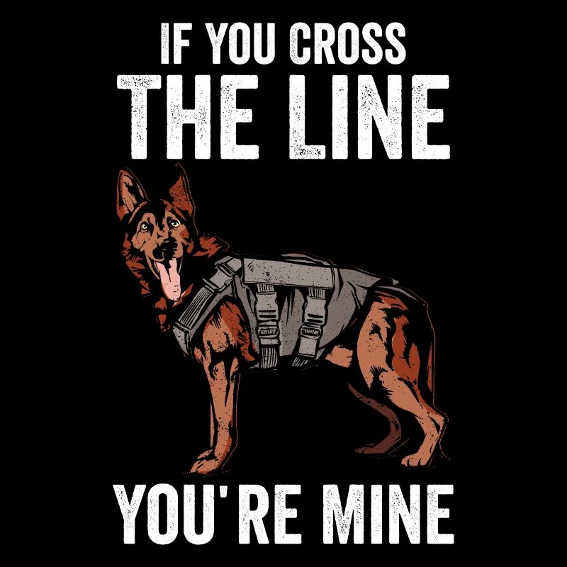 Polizeibeamter Polizeihund