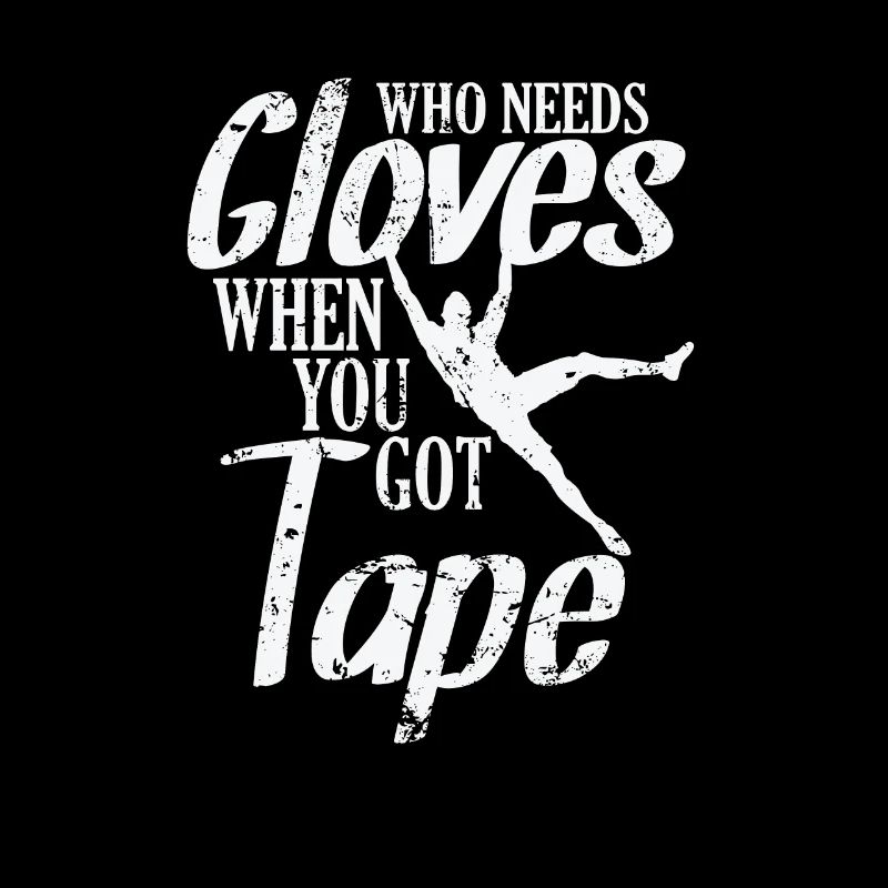 Who needs Gloves when you got Tape bouldern
