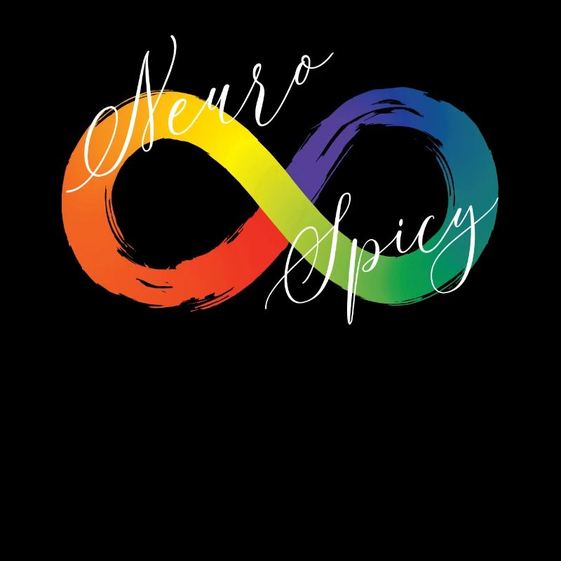 Neuro Spicy Infinity Symbol Spectrum Autismus