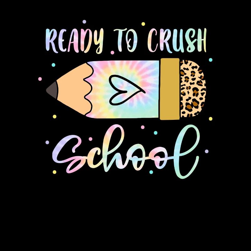 Schulkind Ready To Crush School