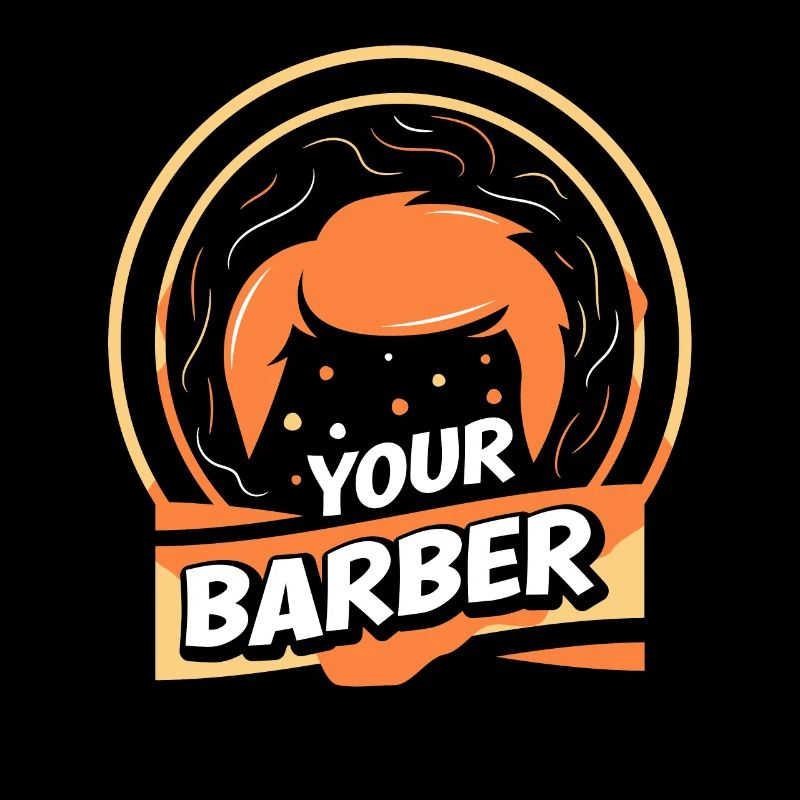 Votre barbier Barbier Barbier Profession de Barbier
