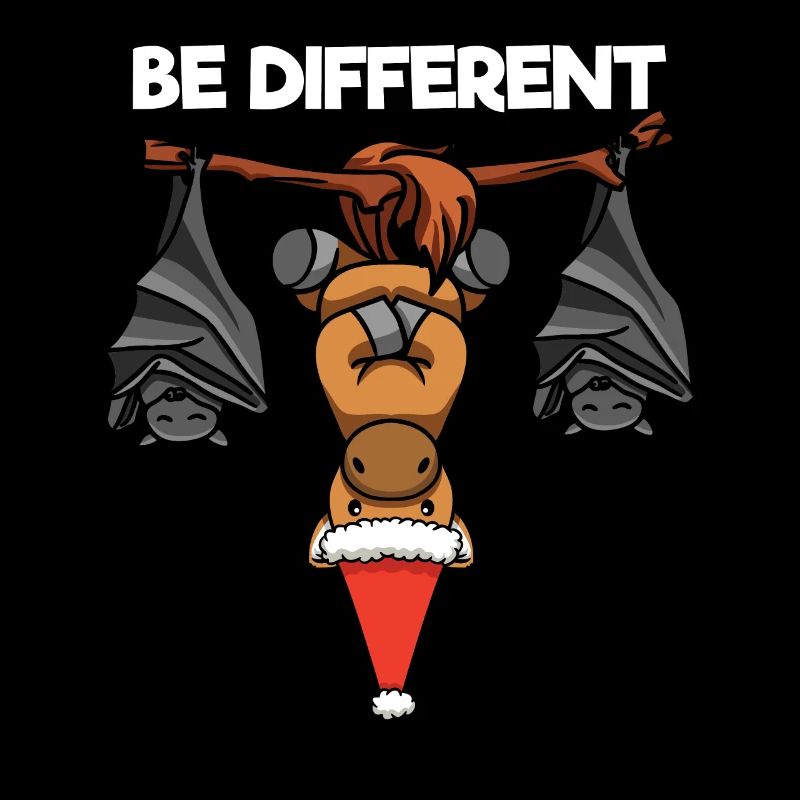 Soyez différent Pony Bat Père Noël