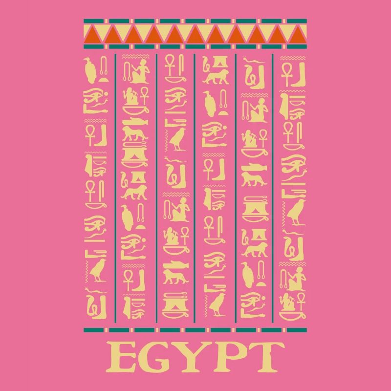 Hiéroglyphes Pyramides Egypte ancienne
