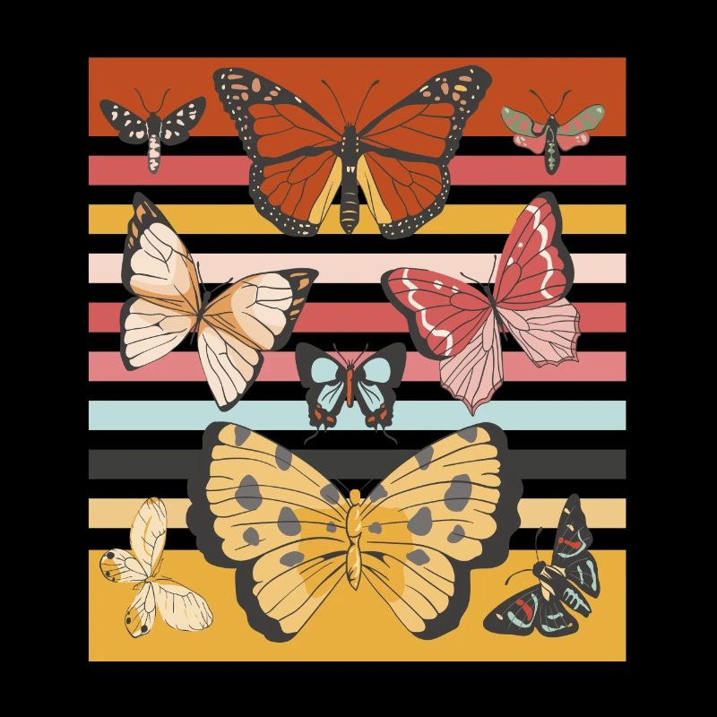 Papillons mignons collection papillons