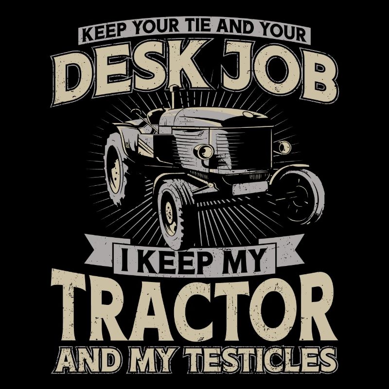 Farming Farmer Vintage Tractor