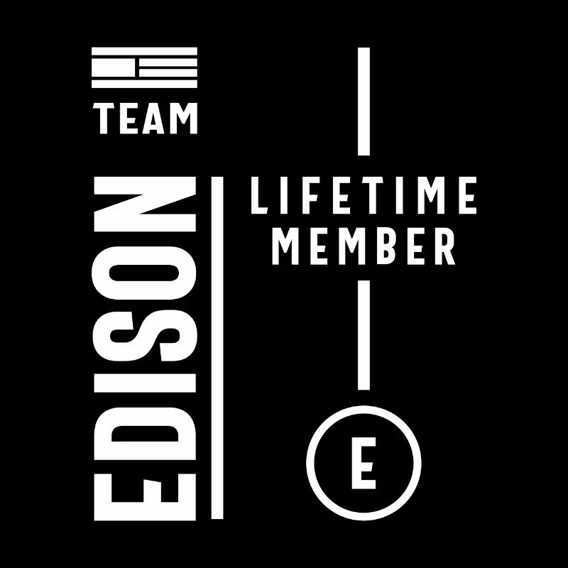 Team Edison Lifetime Member Personalisierter Name