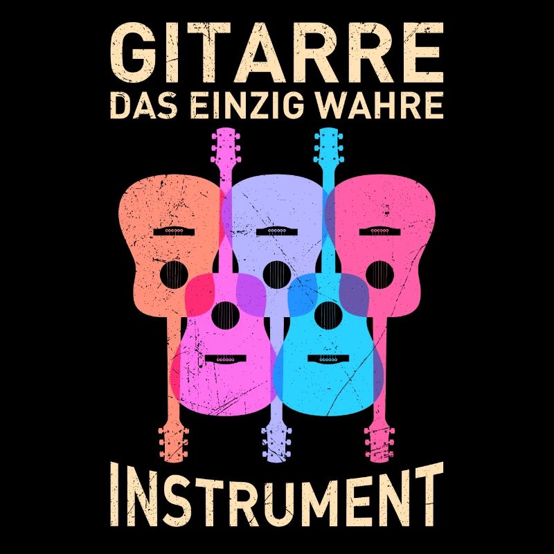 Musiker Das einzig wahre Instrument Gitarre