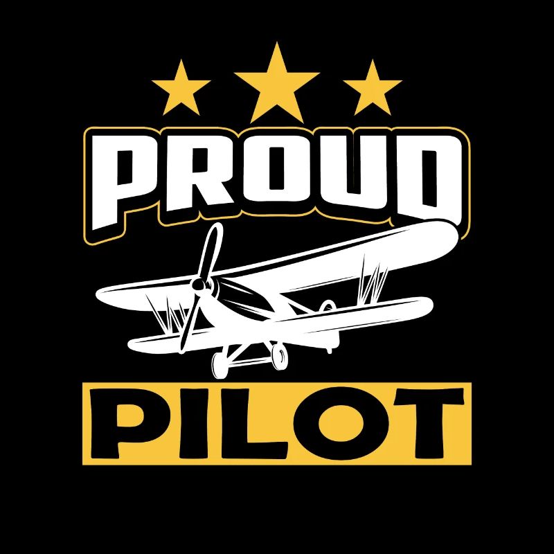 Stolzer Pilot Jet Kleinflugzeug Leichtflugzeug
