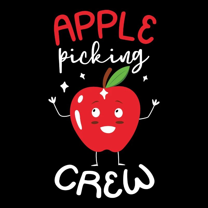 Apple Picking Crew Fruit Lovers Apple Eaters