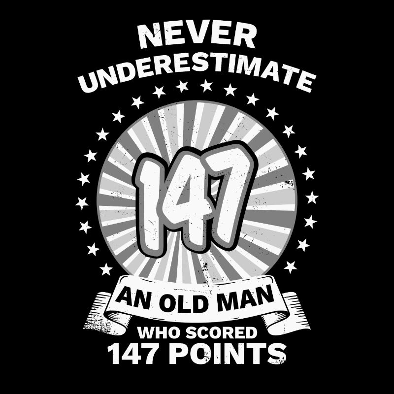 Never Underestimate a Snooker Player 147 Maximum