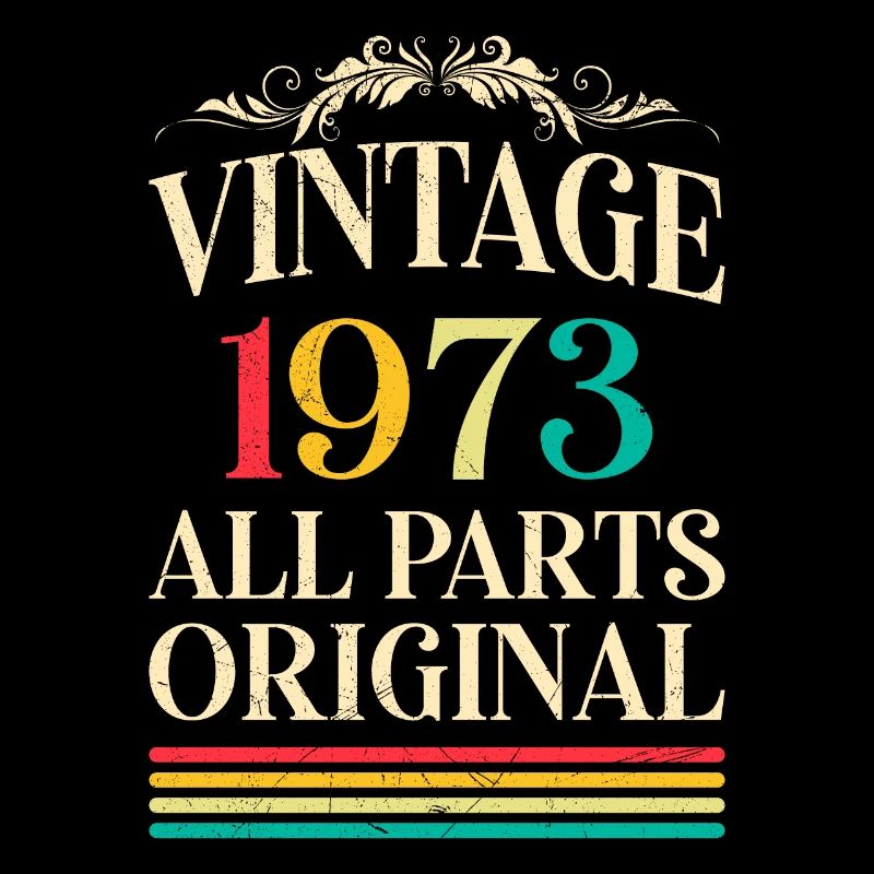 Oldtimer 1973 50 ans 50e anniversaire hommes