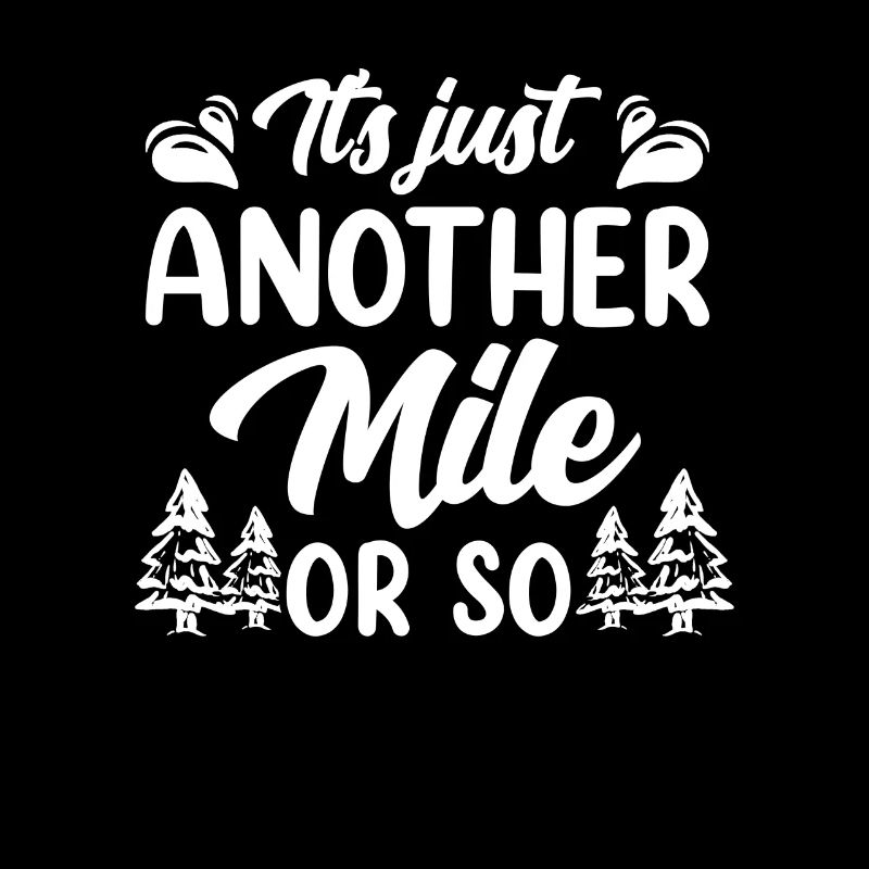 Only a mile or so hike half a mile