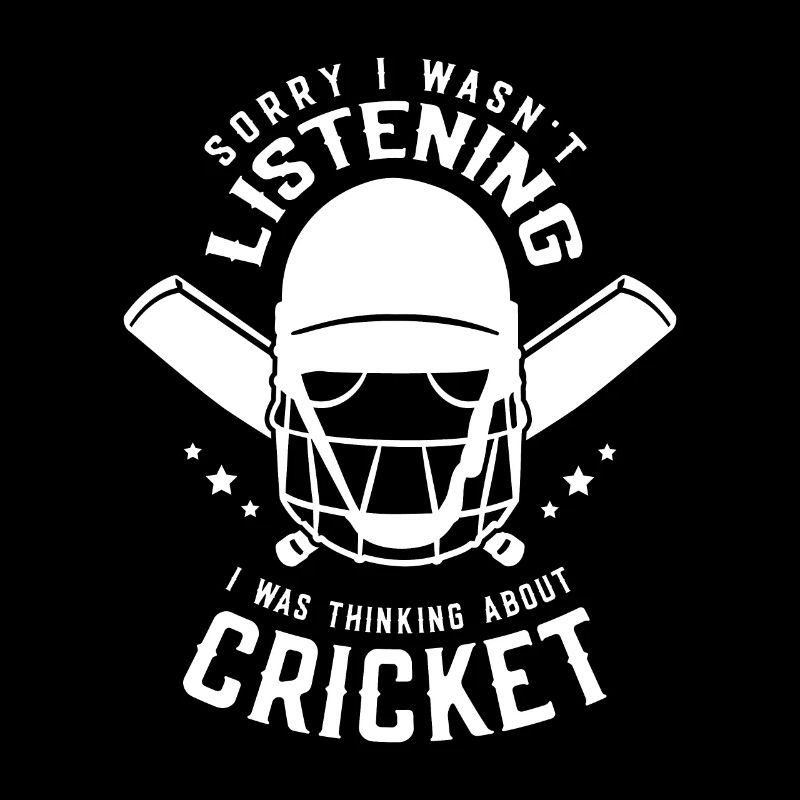 Thinking about cricket cricket cricketers