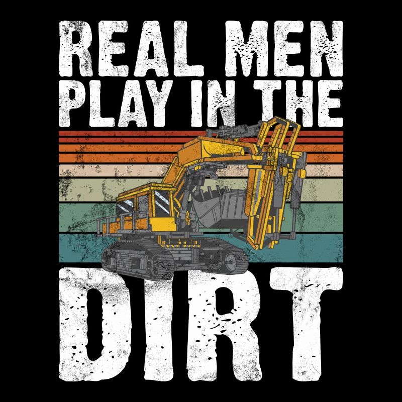 Funny construction workers & construction site excavator drivers