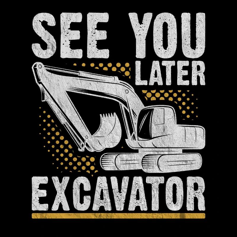 Funny construction workers & construction site excavator drivers