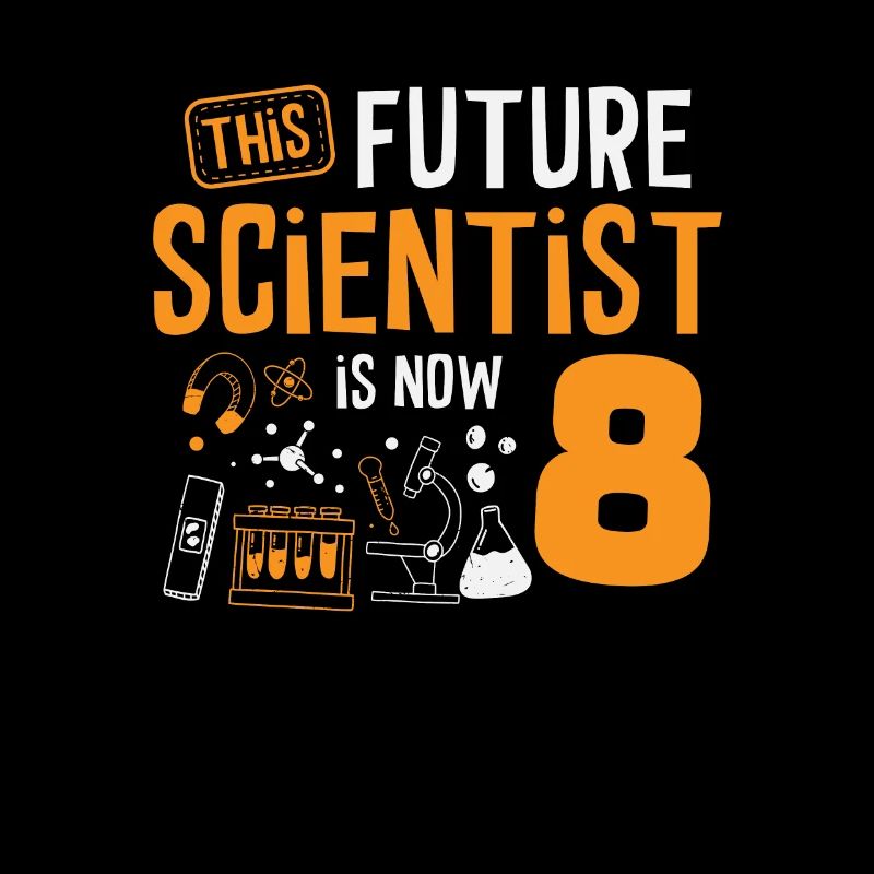 This future scientist is now celebrating