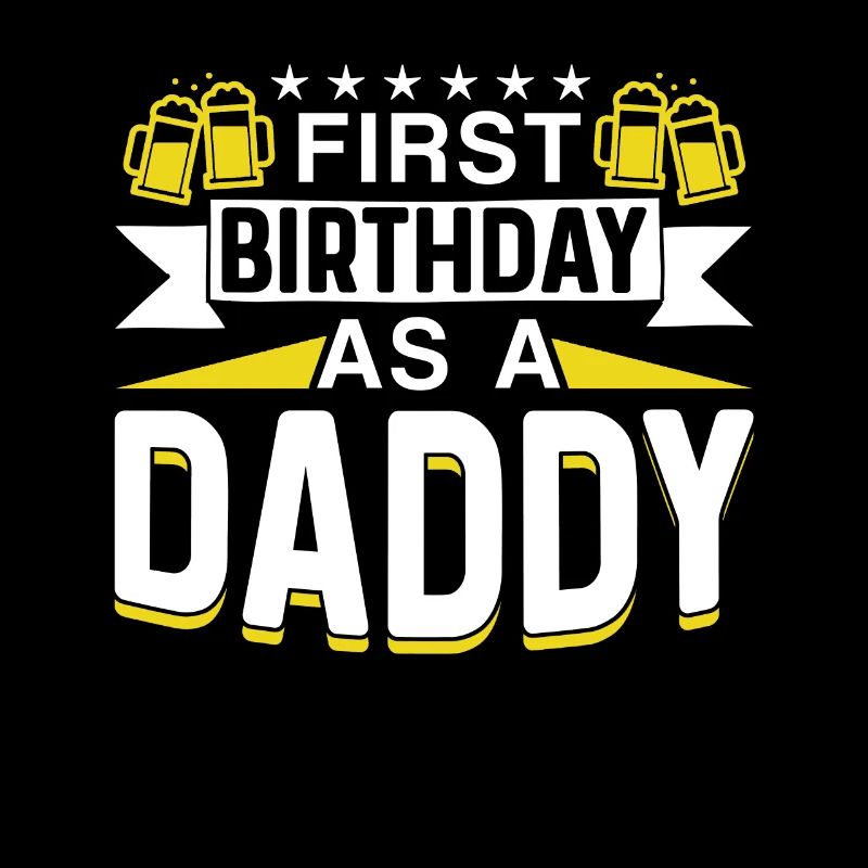 Erster Geburtstag Als Papi Vater Papa Party