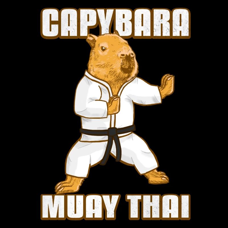 Muay Thai Capybara