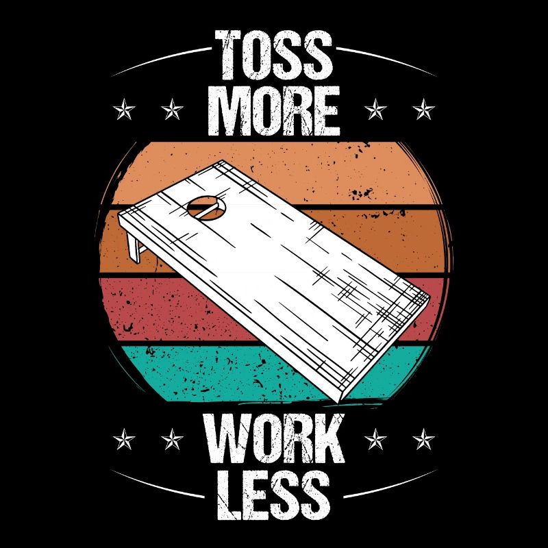 Cornhole Player Toss plus de travail moins Cornhole Team