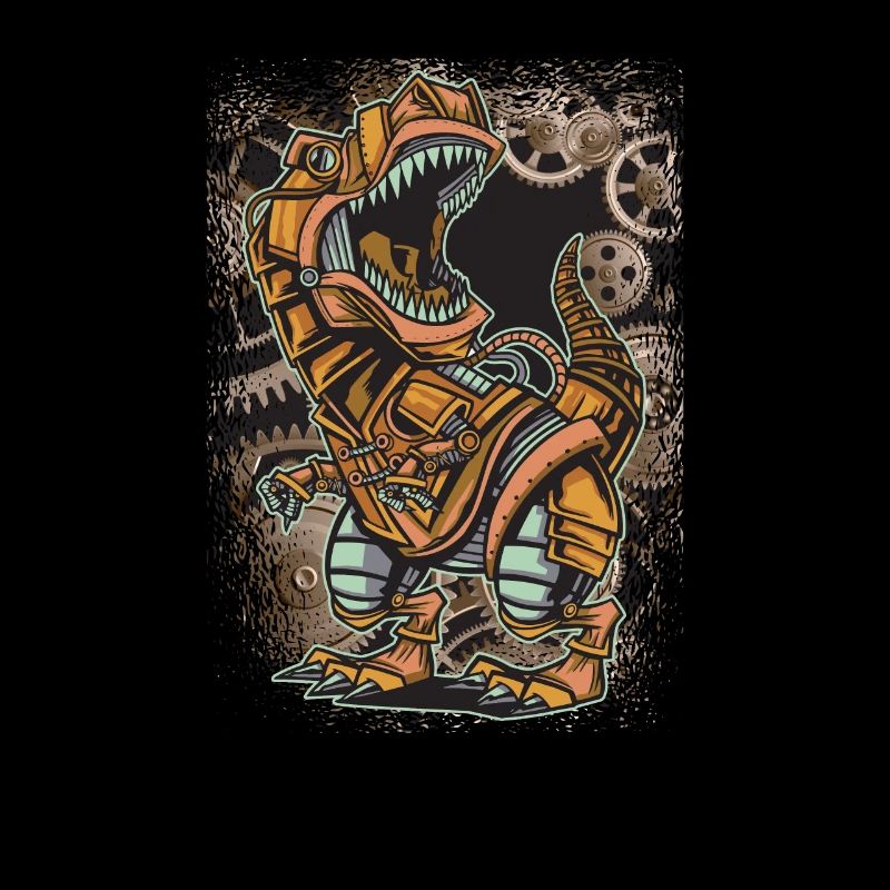 Dino Steampunk Three Rex T Rex Dinosaurs