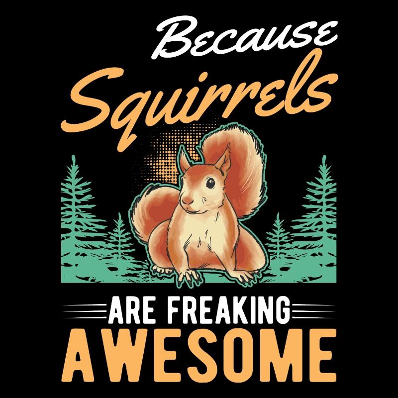 Eichhörnchen Geschenk Squirrel Grauhörnchen