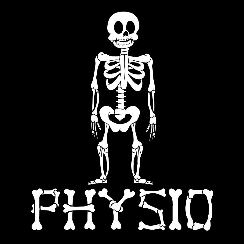 Physio Skelett Physiotherapeut