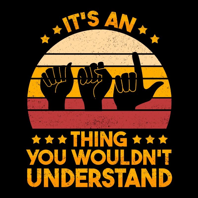 ASL Sign Language Deaf Pride Deaf