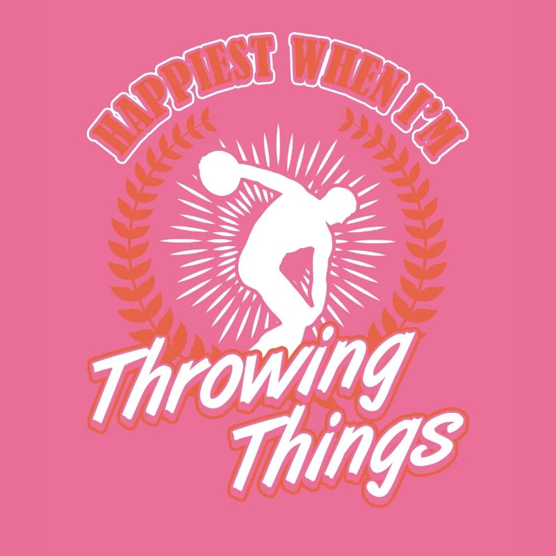 Diskus Happiest Throwing Things Discus Thrower