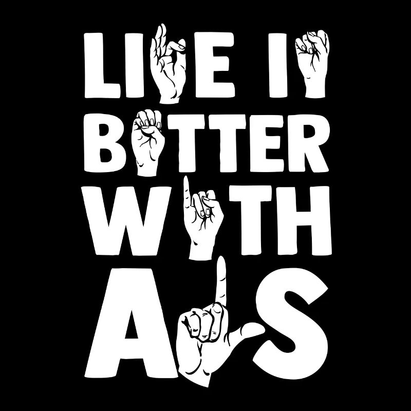 ASL Sign Language Deaf Pride Deaf