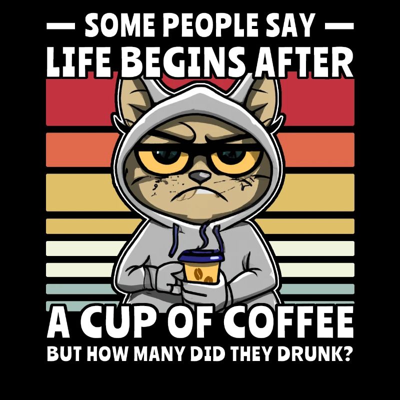 Retro Cat Coffee