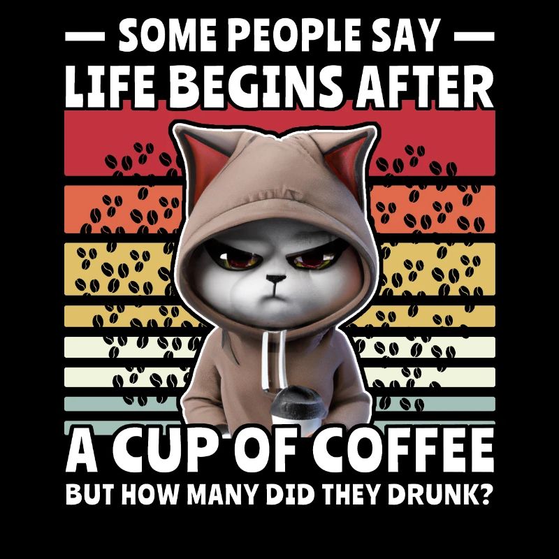 Retro Cat Coffee
