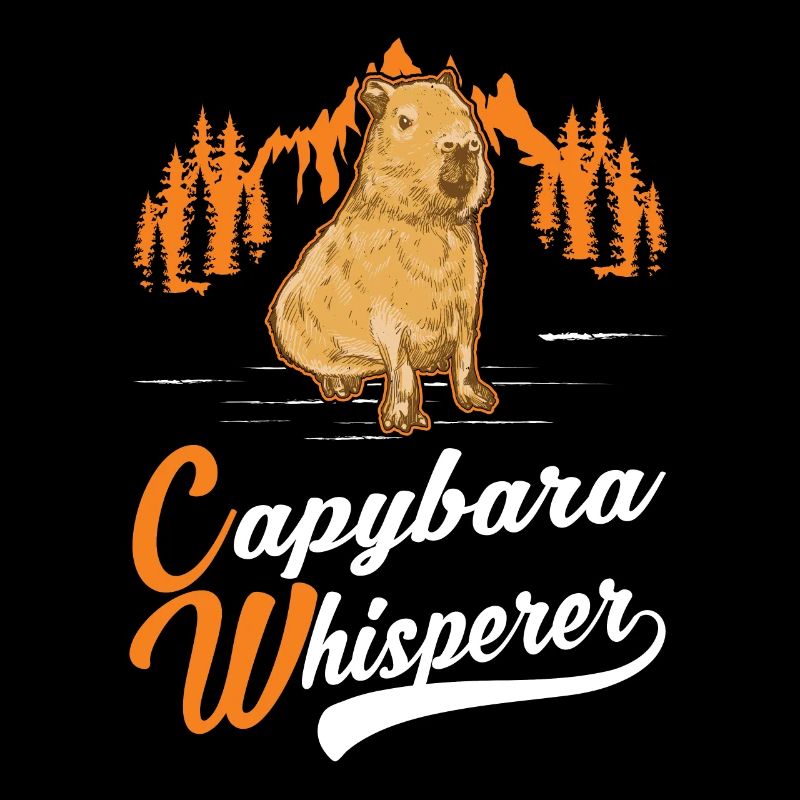 Capybara Whisperer Capibara Capibara Capybara