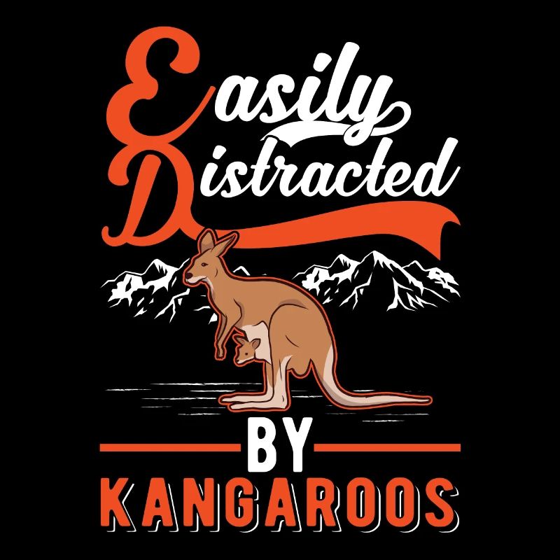 Easily distracted by Kangaroos Känguru