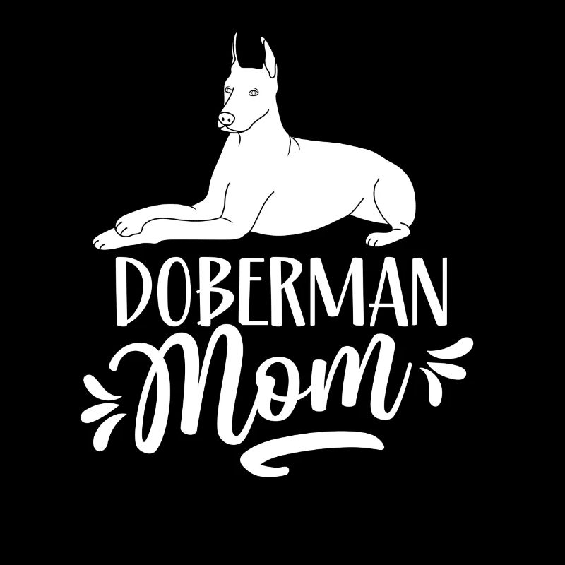 Doberman Mama Mädchen Hunde Dobermänner Dobermann
