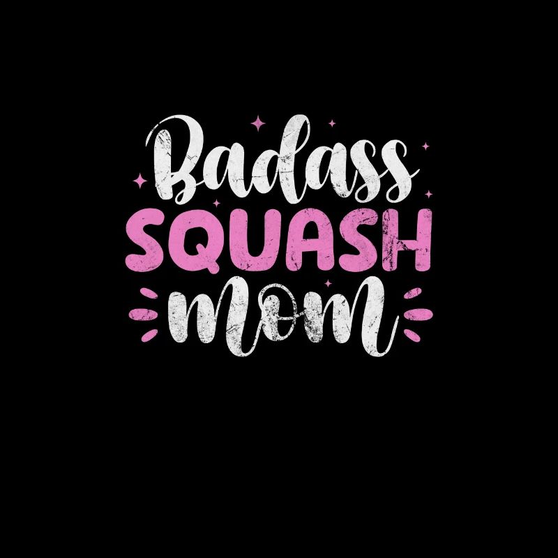 Squash Mutter Spieler Badminton Sport Geschenk