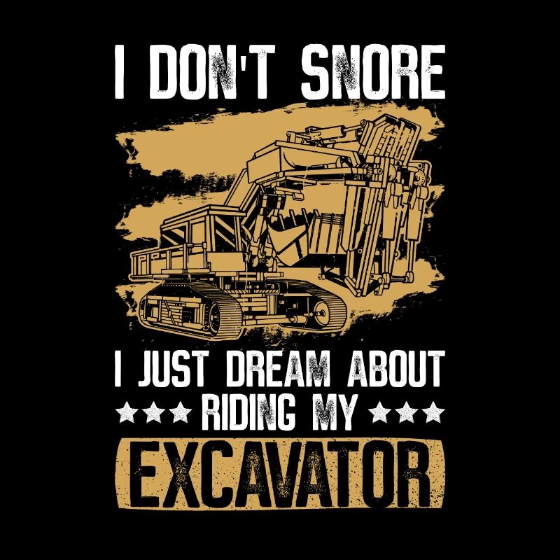 Bagger Baggern Baggerfahrer