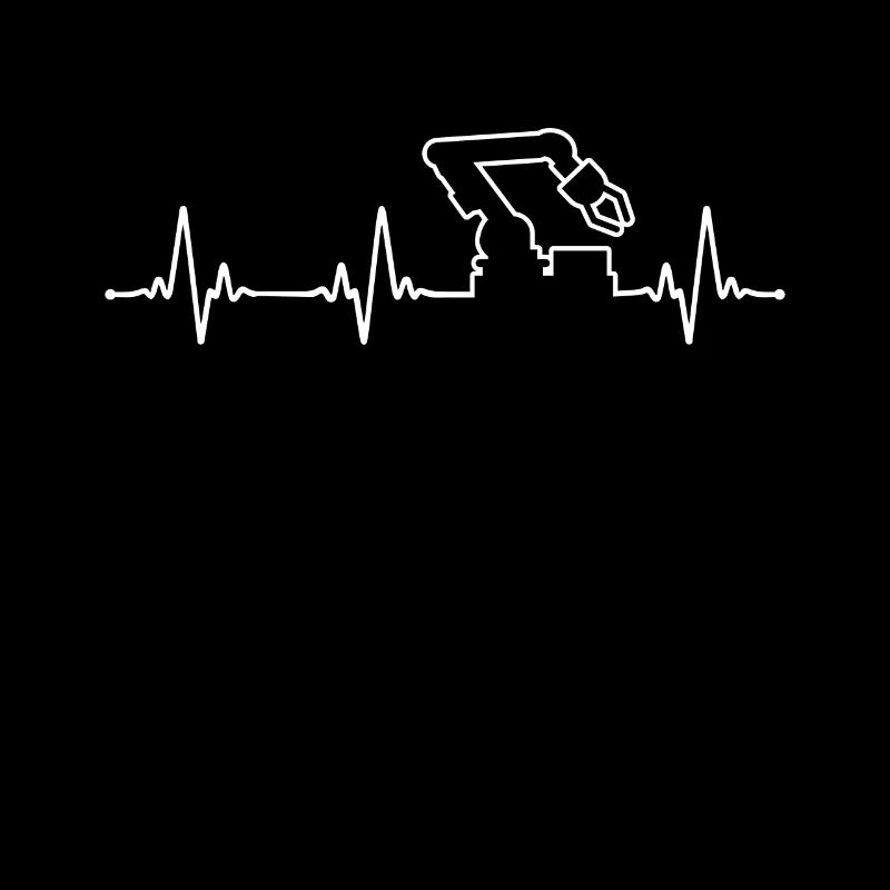 Robot Robotics Engineer Heartbeat