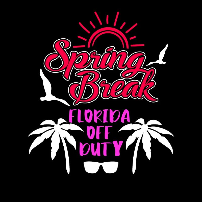 Spring Break Florida off duty Ferien Spring Break