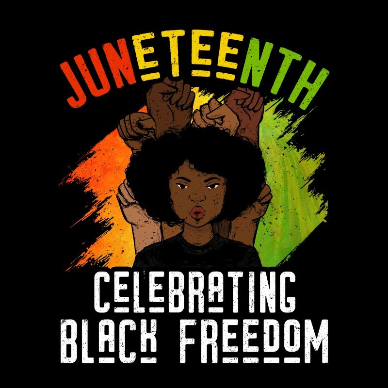 Juneteenth Feier Der Schwarzen Freiheit 1865 Black