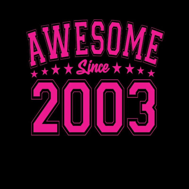 Awesome Since 2003 Geburtstag 2003 Vintage 2003